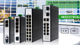 Industrial Switch / PoE Switch ทนร้อน Nettwork Industrial Switch / PoE Switch อุตสาหกรรม